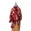 Literary And Retro Style Contrasting Colors, Double-Sided Imitation Cashmere Scarf, Winter High-End Warm Shawl