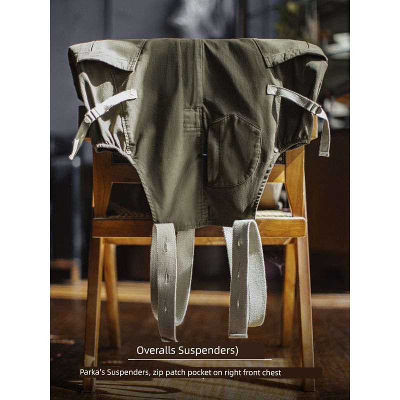 Madden Ретро Повседневный Комбинезон Брюки на Подтяжках Парка