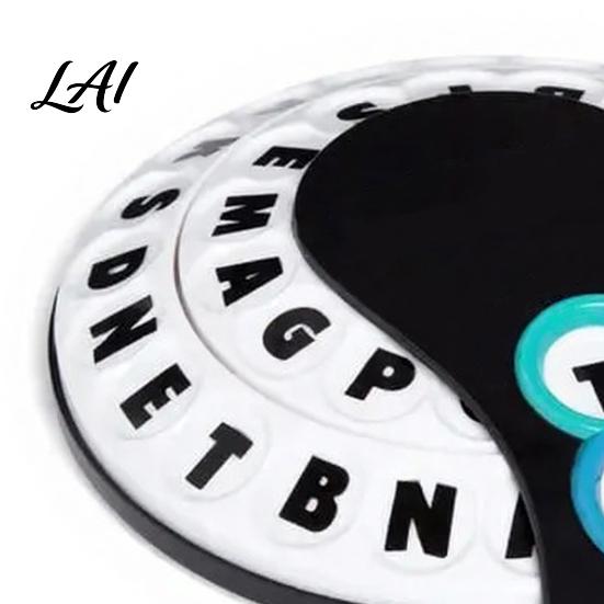 English Practice Toy 1/2 Sets Fast-Paced Think Words Game Alphabet Wheel Family Board Kids Educational Multi-player Interactive Challenge Game