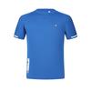 Tennis Series Solid Color Printed Pattern Round Neck Short Sleeve T-Shirt Men Tops Olympic-Blue A11M423114FBU