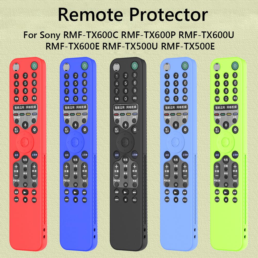 Silicone Remote Control Cover for Sony RMF-TX600C RMF-TX600P RMF-TX600U TV Case