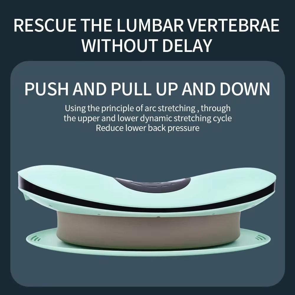 Электрический массажер для поясничной тракции с регулируемой вибрацией, массажер для талии, поддержка поясничного отдела позвоночника, аппарат для массажа спины, массажер для талии