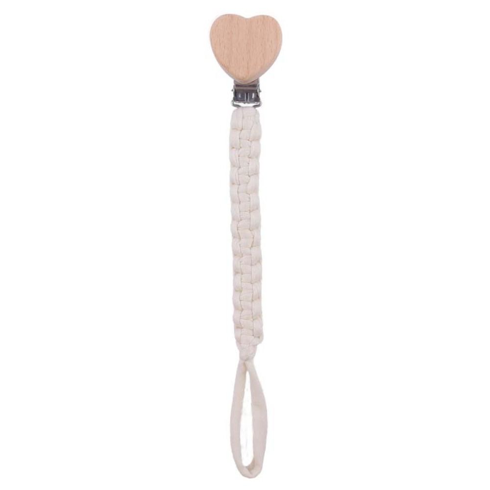 Shape Soother Holder Pacifier Holder Clips Baby Pacifier Chain Dummy Clips Baby Teether Toys Straps