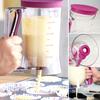 Pancake Batter Dispenser BPA-Free Cupcake Batter Funnel Pancake Maker with Measuring Label Easy Pour Baking Supplies