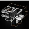 1 Acrylic Aquarium Tank Tube Holder Clip for 12mm/16mm , Mounted