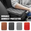 Universal Center Console Cover Waterproof Dirt-Resistant Armrest Box Cushion Protector with Elastic Straps for Most Vehicle