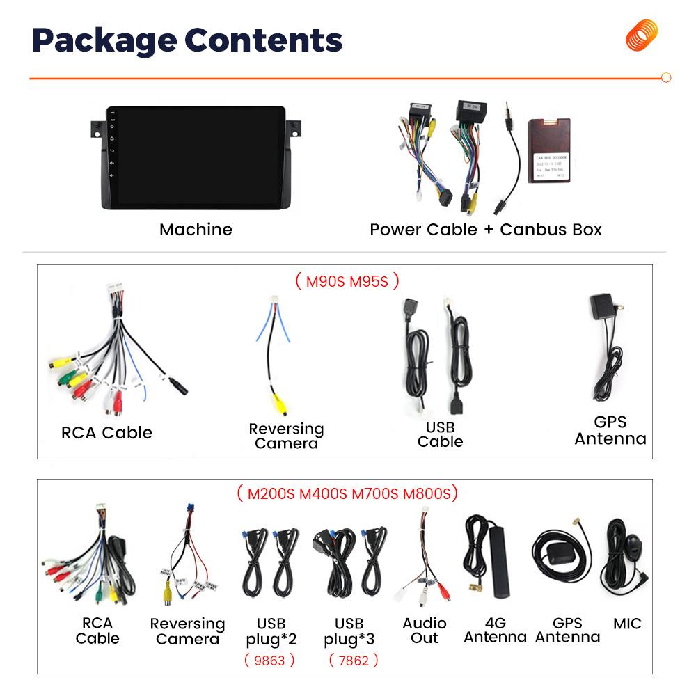 NaviFly GPS автомобильное стерео радио для BMW E46 M3 318/320/325/330/335 1998-2006 WIFI Android Smart System Carplay Auto 2 Din головное устройство