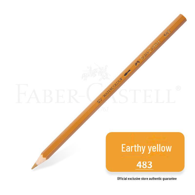 Водорастворимый цветной карандаш Faber-Castell - яркий красный/синий, дополнительный