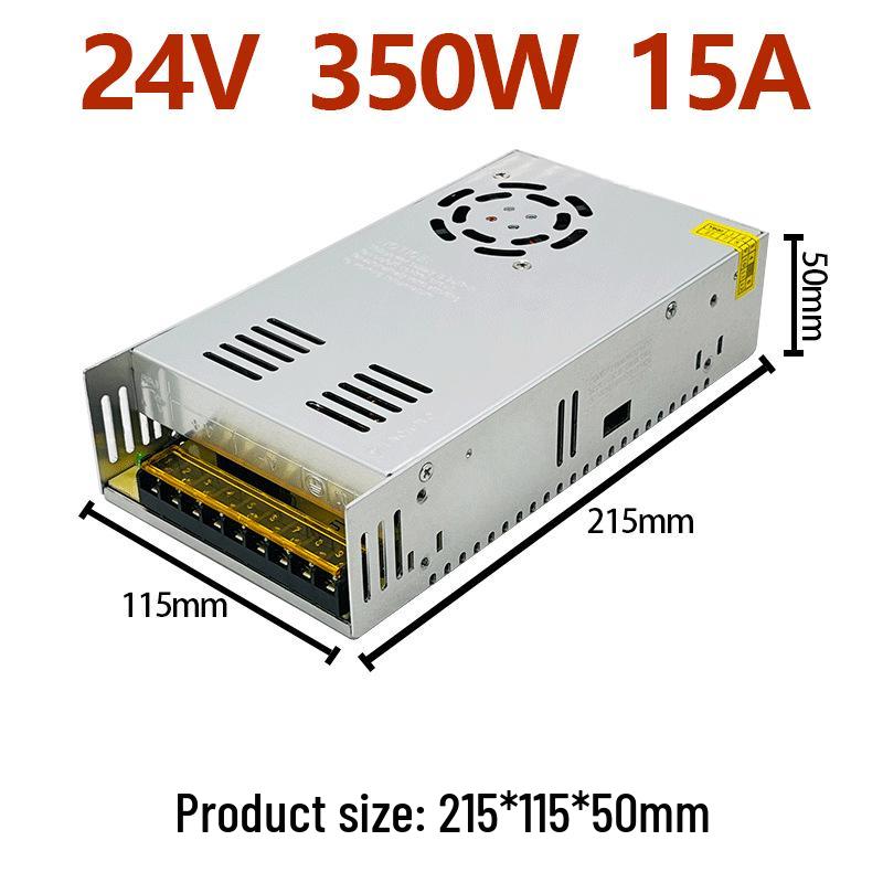 Импульсный источник питания 220 В на 24 В постоянного тока 15 А со светодиодным дисплеем, трансформатор 5 В/12 В