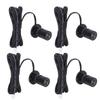 4pcs LED Display Spot Lights 5V Dimmable USB Mini Spotlight for Jewelry Showcase Porch Entryway