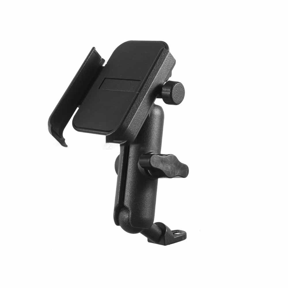 Aluminum Alloy Moto Bicycle Rearview Mirror Bracket Support Bracket Adjustable Cell Phone Stand Shockproof Non-slip