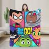 Плед Teen Titans Go Beast Boy для дивана, мягкий пушистый плед 50x60 дюймов, разные размеры, покрывало на все сезоны.
