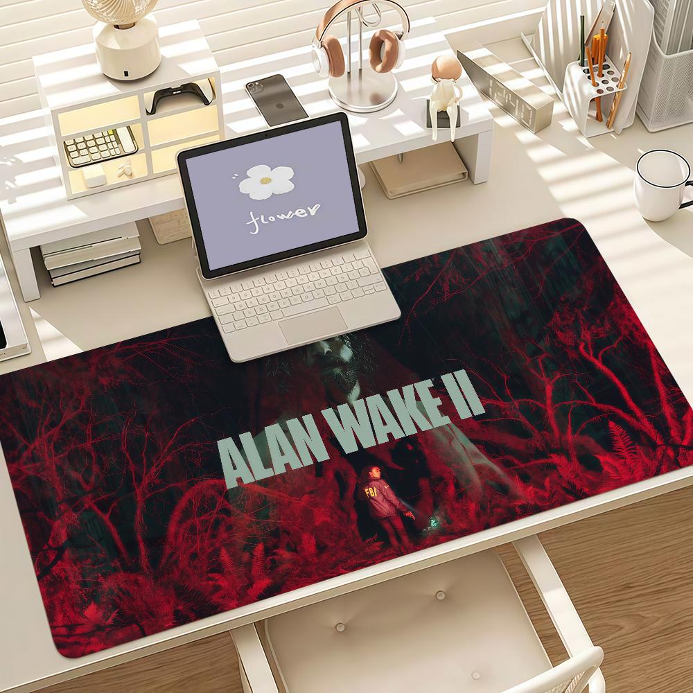 Games Aalan Wwake Mouse Pad Anti Slip Rubber Edge Locked Thickened Laptop Gaming Desk Mat