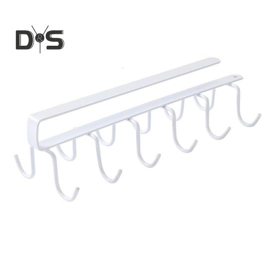 Подставка для кофейной чашки, крючок, устойчивый к ржавчине, прочный, выдерживающий нагрузку, легко устанавливаемый под шкафом держатель для кружек