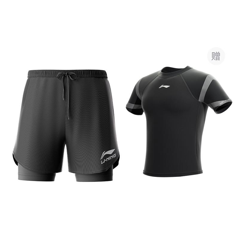 Спортивные шорты Li Ning Унисекс Черные AAPR505-1