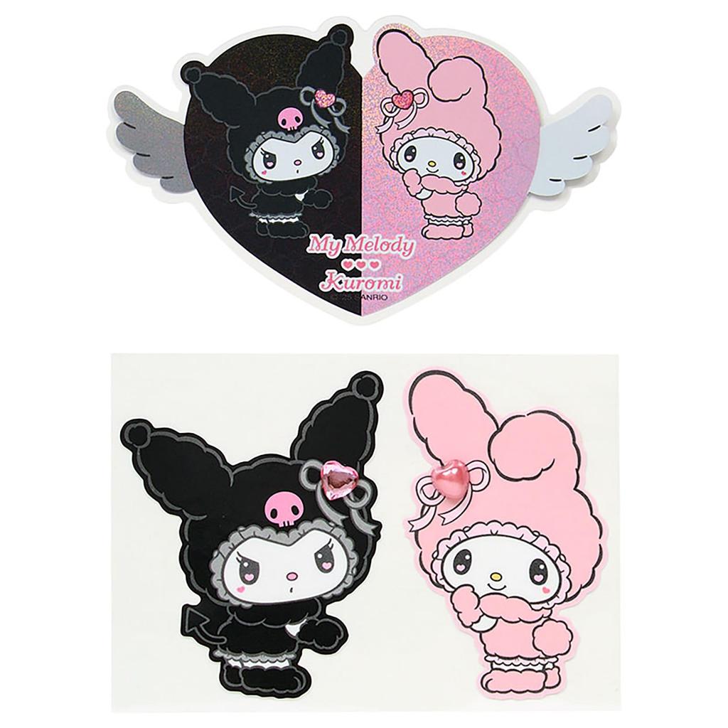 Набор наклеек Sanrio Саломи Моя Мелоди Куроми Акриловая смола Рекомендуемый возраст 3 года и старше 415171 (Спокойный Кролик) & Бумага, ПВХ,