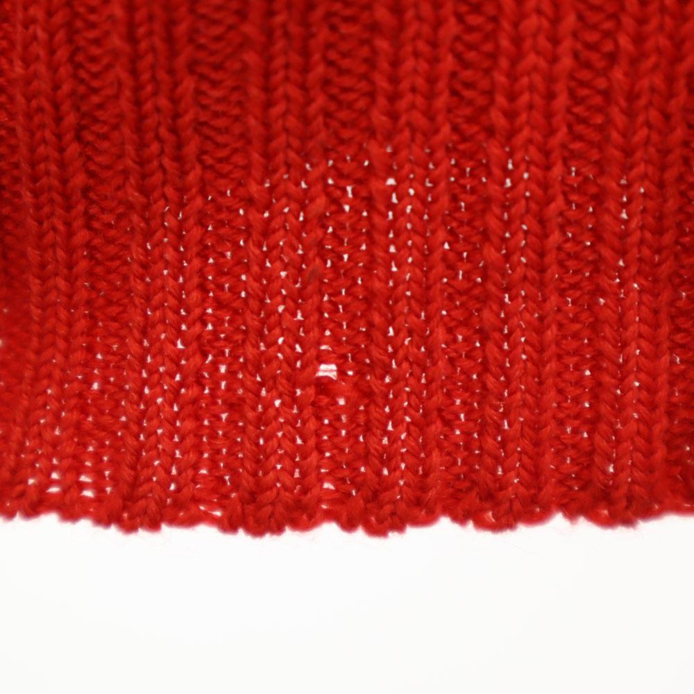 PFISTER 80s Old Overall handle Knit jacket Red Women Used