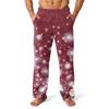 Мужские домашние брюки с принтом по всей поверхности, пижамные брюки для сна, длинные брюки, пижамные брюки