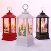 1pcs Christmas New Year Family Decoration Fairy Light Candle White Snowman LED Flame Light