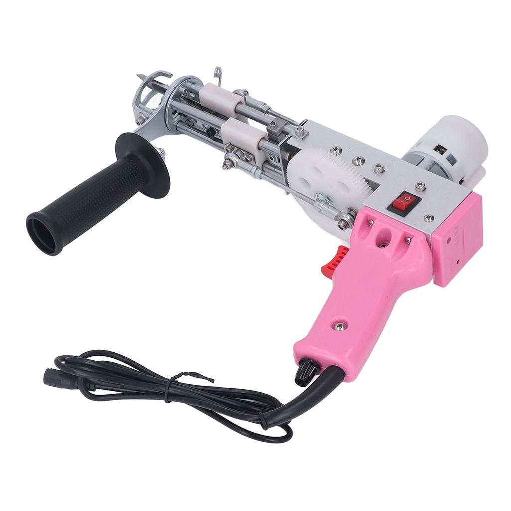 Tufting Gun Pink Cut Pile Electric Carpet Weaving Gun Rug Electric Needle Electric Gun Tufting Gun