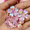 High Quality for Jewelry Making Handcrafted Loose Beads Beading Neclace Bracelet Dazzling Flowers 5Pcs Acrylic DIY Findings