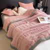 1PC New Winter Blanket for Bed Soft Fluffy Sofa Blankets Warmth Cozy Four-season Versatility Blankets for Beds Sofa Nap Blanket