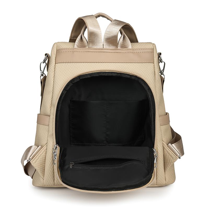 Рюкзак из мягкой кожи, рюкзак с защитой от краж, дорожный, большой вместимости, многофункциональный, на плечо, студенческий школьный рюкзак