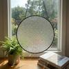 DIY Art Painting Light-Catching Suncatcher Glass Hanging Decor  Home Garden Ornament