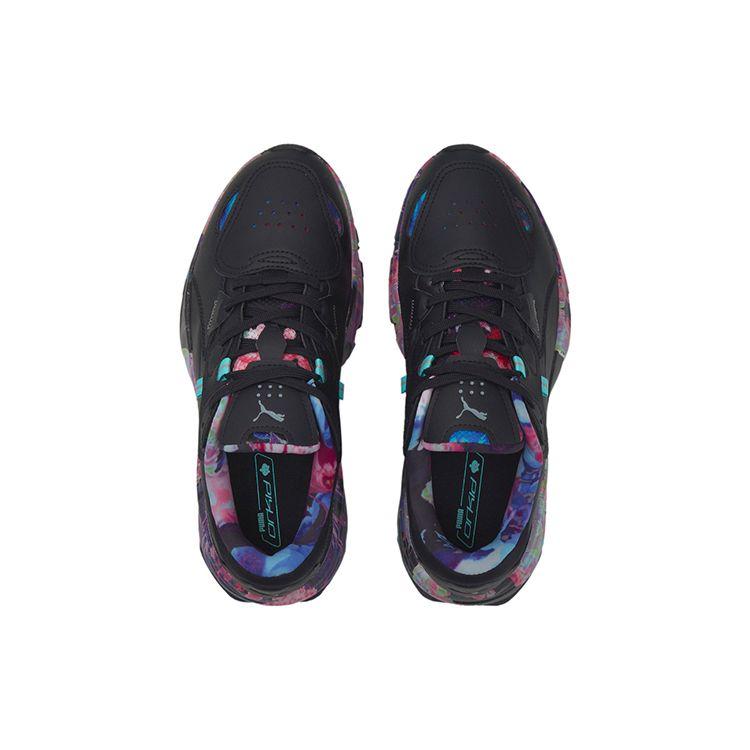 Puma Женские черные кроссовки Orkid Floral Elektro Aqua 384845-01