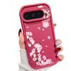 Pink Peach Blossoms Floral Pattern Case For Google Pixel 10 Pro XL Shockproof Bumper Silicone Cover For Pixel 9A 9 8 7 Pro 8A 7A