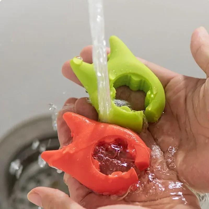 Little Demon Devil Pot Shovel Resting Rack Stir Anti Scalding Overflow Creative Integrated No-Nails Kitchen Gadgets Spoon Holder