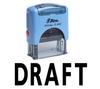 Printtoo DRAFT Self Inking Rubber Stamp Office Канцелярские товары Custom Shiny Stamp