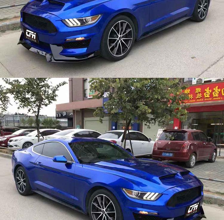 15-17 Ford Mustang Cervini Vented Cooling Hood for Modified Models