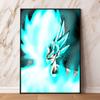 Canvas Art Painting Dragon Ball Wukong Wall Decoration Modern Living Room Cartoon Character Picture Poster