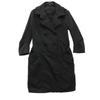 Plus J Collaboration Double Breasted Trench Coat M Black #NAME? Women Used