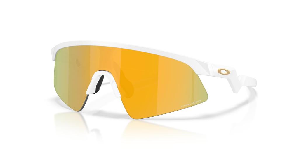 Oakley Солнцезащитные очки Resistor Sweep Матовый белый Prizm 24K 90151128 0OJ9015, 128 мм, Золотой,