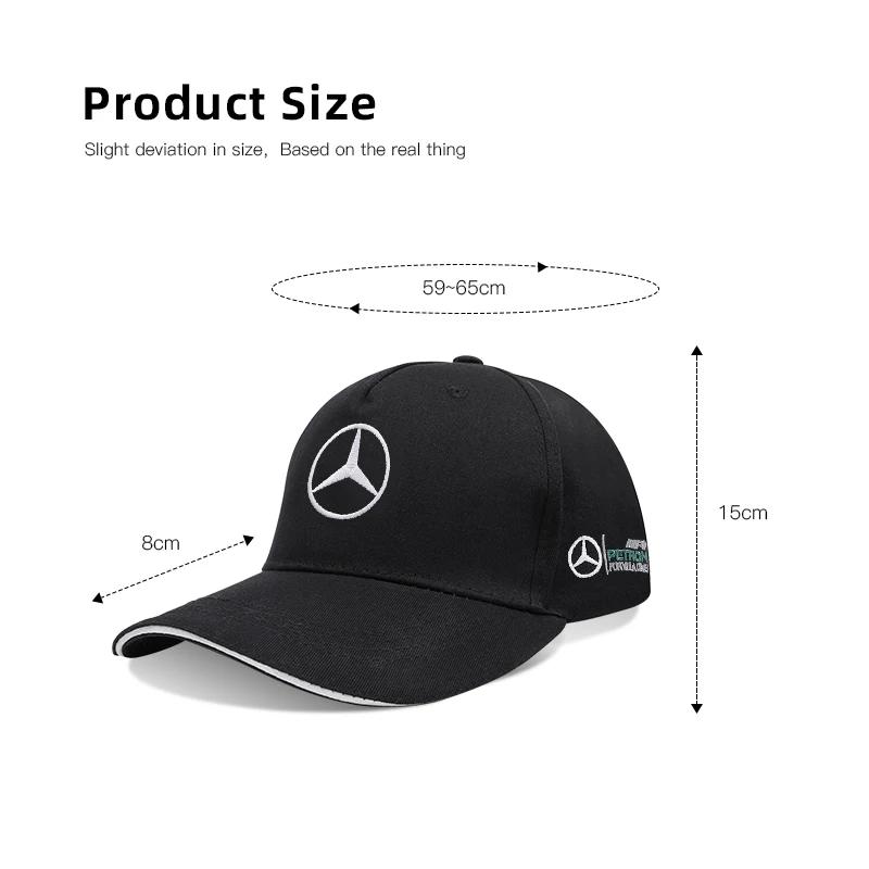 EXY1 2025 Hot Baseball Cap Outdoor Summer Sports Hat Embroidered Men Women Baseball Cap For Mercedes Benz AMG W203 W206 W220 W205 W21