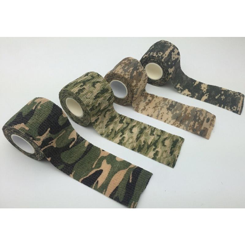 Outdoor Camouflage Self-adhesive Telescopic Non-woven Tape Accessories