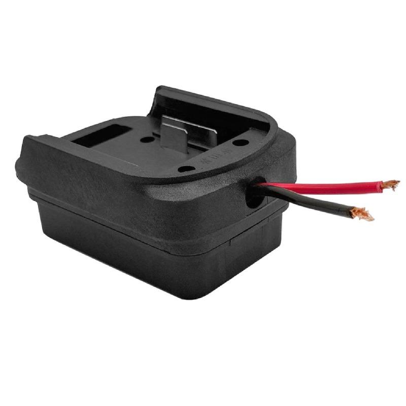 Для аккумулятора Makita 18V Адаптер для DIY Аксессуары для электроинструмента Штатив с разъемом для провода Детали для DIY Для BL1830 BL1840 BL1860