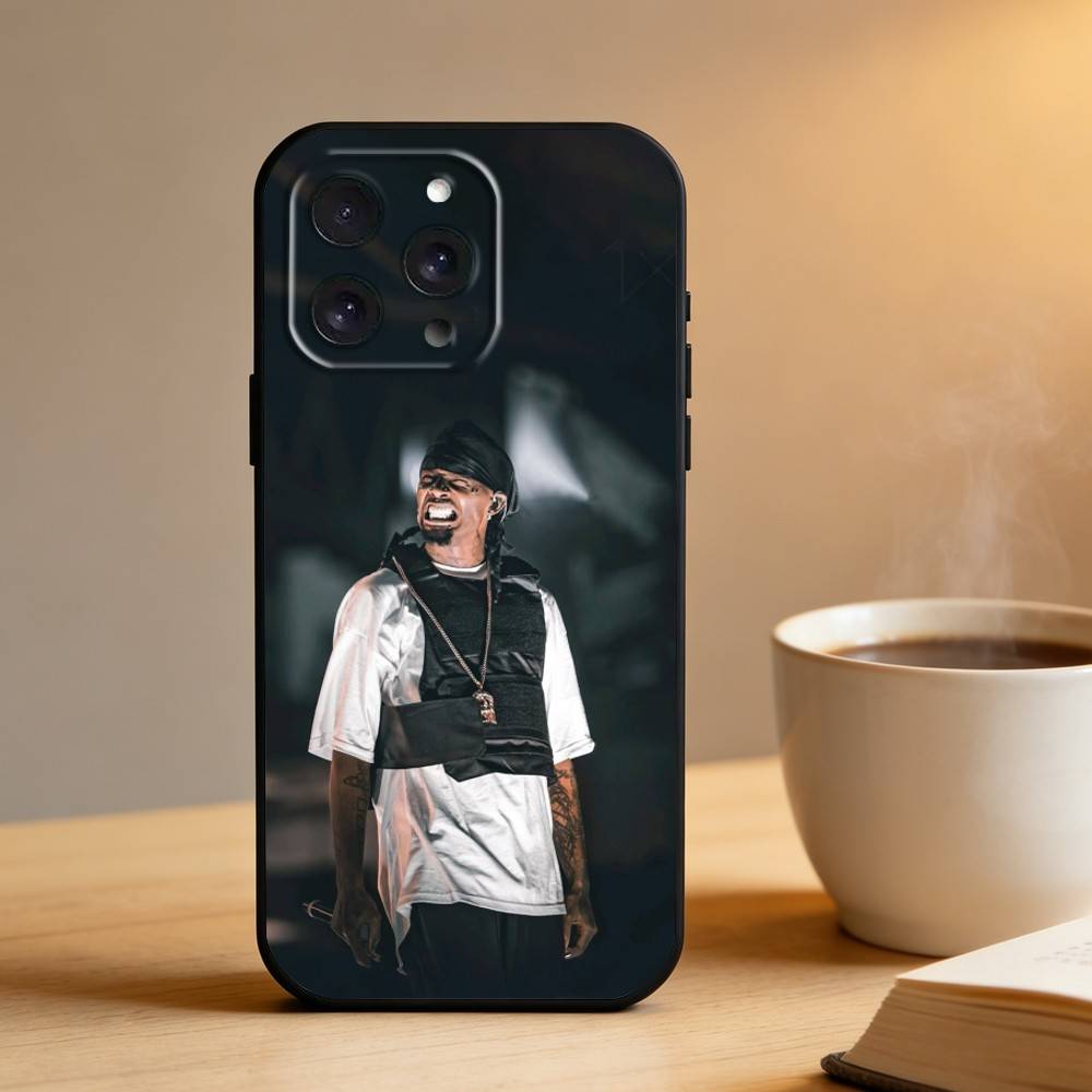 Чехол для телефона Singer P-Playboi C-Carti для iPhone 17 16 15 14 13 12 Max Plus Силиконовый Черный Чехол