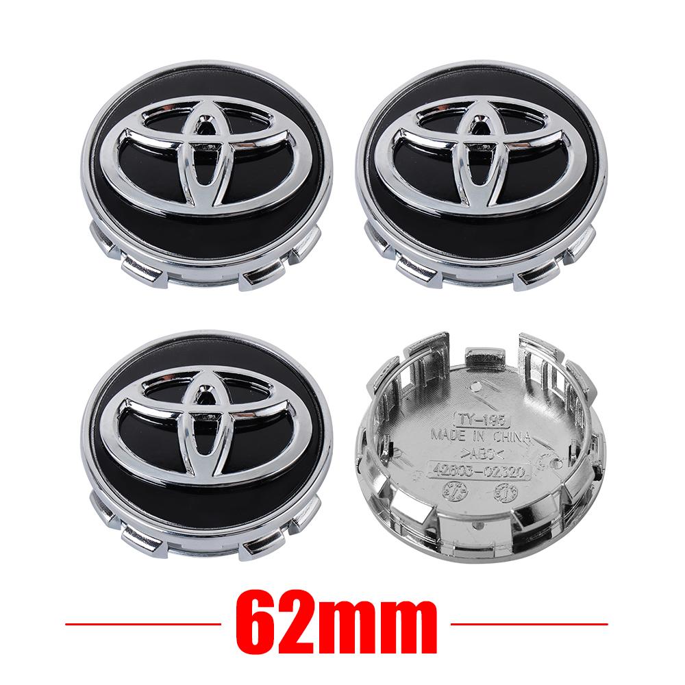 Колпаки на колеса 56/62 мм Декоративная накладка на центр колеса автомобиля Значок Колпаки для колес Автомобильные колпаки для Toyota C-hr Rav4 Mirai Hilux Avensis Prius Auris Coro
