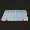 Fishing Bait Storage Box 48 Grid Design Transparent Compact Portable Wide Application Lure Organizer Fishing Hook Case