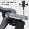 Bicycle Silicone Phone Holder Handlebar Mount Adjustable Anti-slip Shockproof Universal Cycling Mountain Road Bike Mobile Cell Phone Mount Band