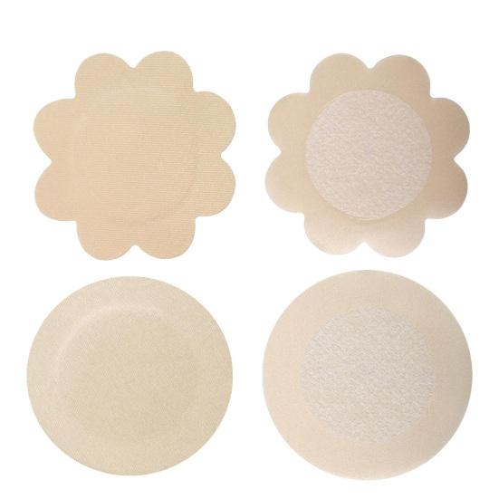 Nipple Cover Disposable Nipple Pasties Invisible Nipple Petals Cover Thin Satin Nipple Breast Stickers Self-Adhesive No Show Bra