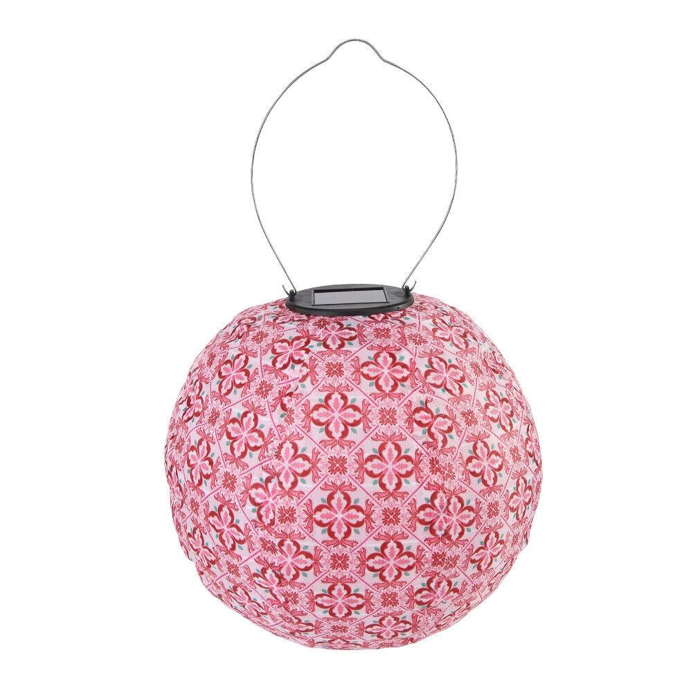 Солнечный нейлоновый тканевый фонарь 8" 20см 10" 25см 12" 30см для украшения двора