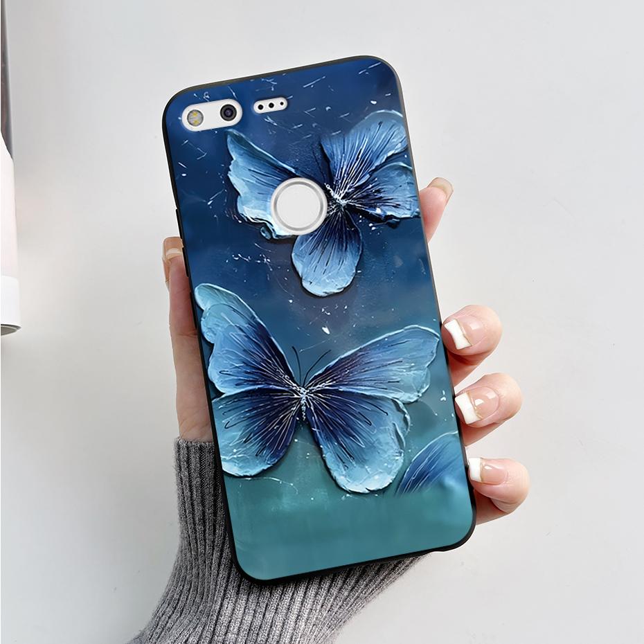 For Google Pixel XL Phone Case Cute Cartoon Soft Silicone Protect Cover Coque For Google Pixel 1 XL Pixel1 1XL Bumper Case Funda