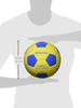 MIKASA Junior Soccer Size Smile Soccer elementary school Recommended Internal Pressure Ball, 4, (for students), Approx. 180g, Yellow/Blue, SF4J-YBL,