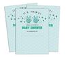 Пригласительные открытки на вечеринку в честь рождения ребенка Darling Souvenir Baby Shower, 28 шт., заполните или напишите пустые приглашения, распечатанные на принтере, принадлежности для вечеринок