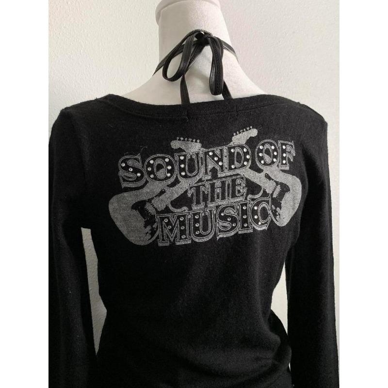 Осенняя новинка с принтом в виде О-образного выреза и символикой меньшинства. Футболка American Vintage. Свободный укороченный топ Y2K Fairy. Шикарная рубашка с завязками на шее и вставками.