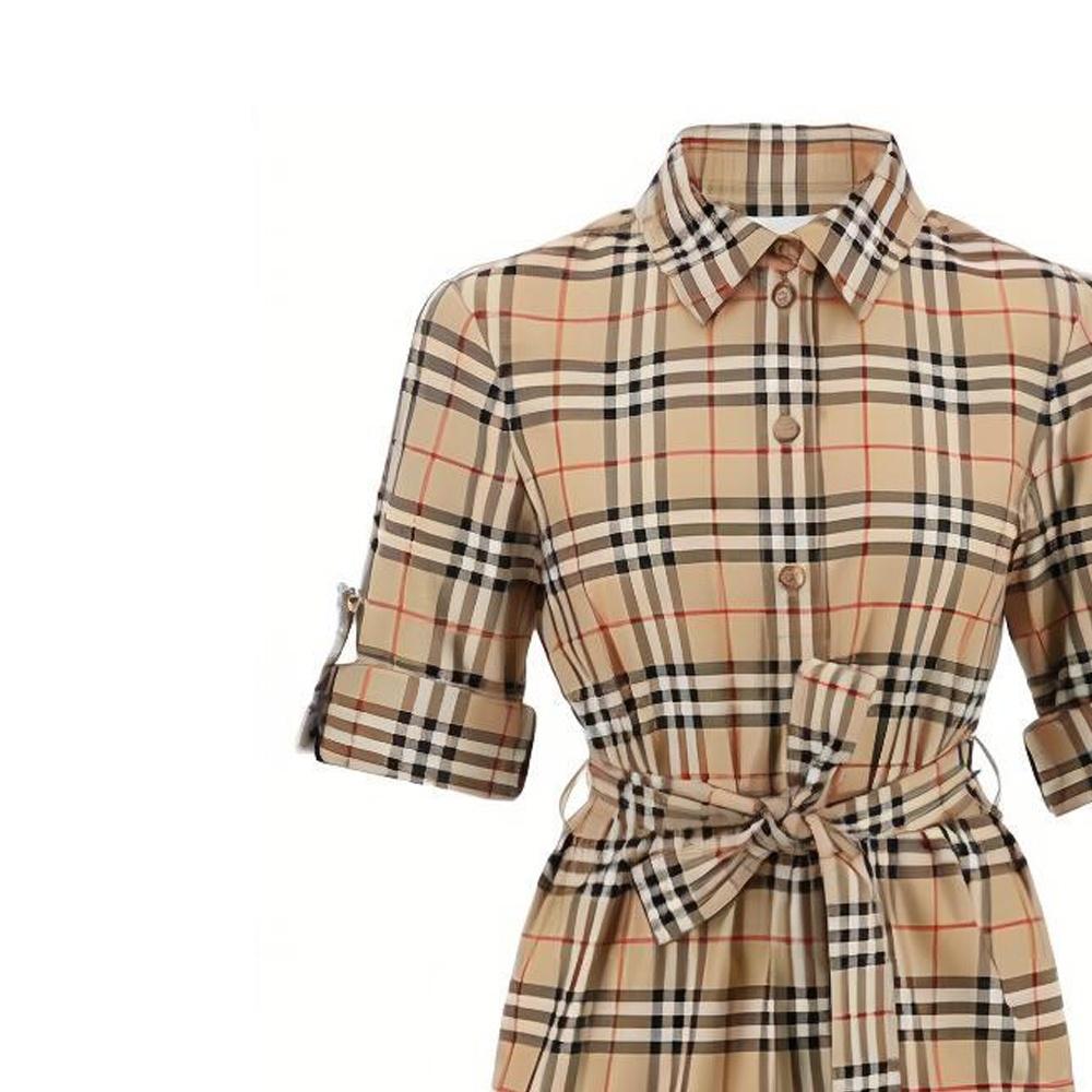 Burberry SS23 Short Sleeved Dress Women's 8063498